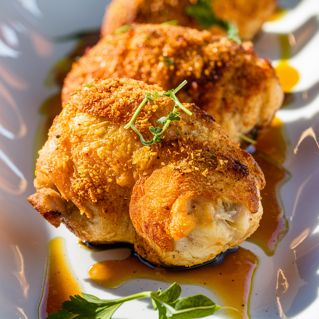 Air Fryer Parmesan Crusted Chicken