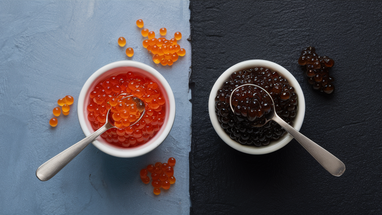 What is tobiko vs. caviar?