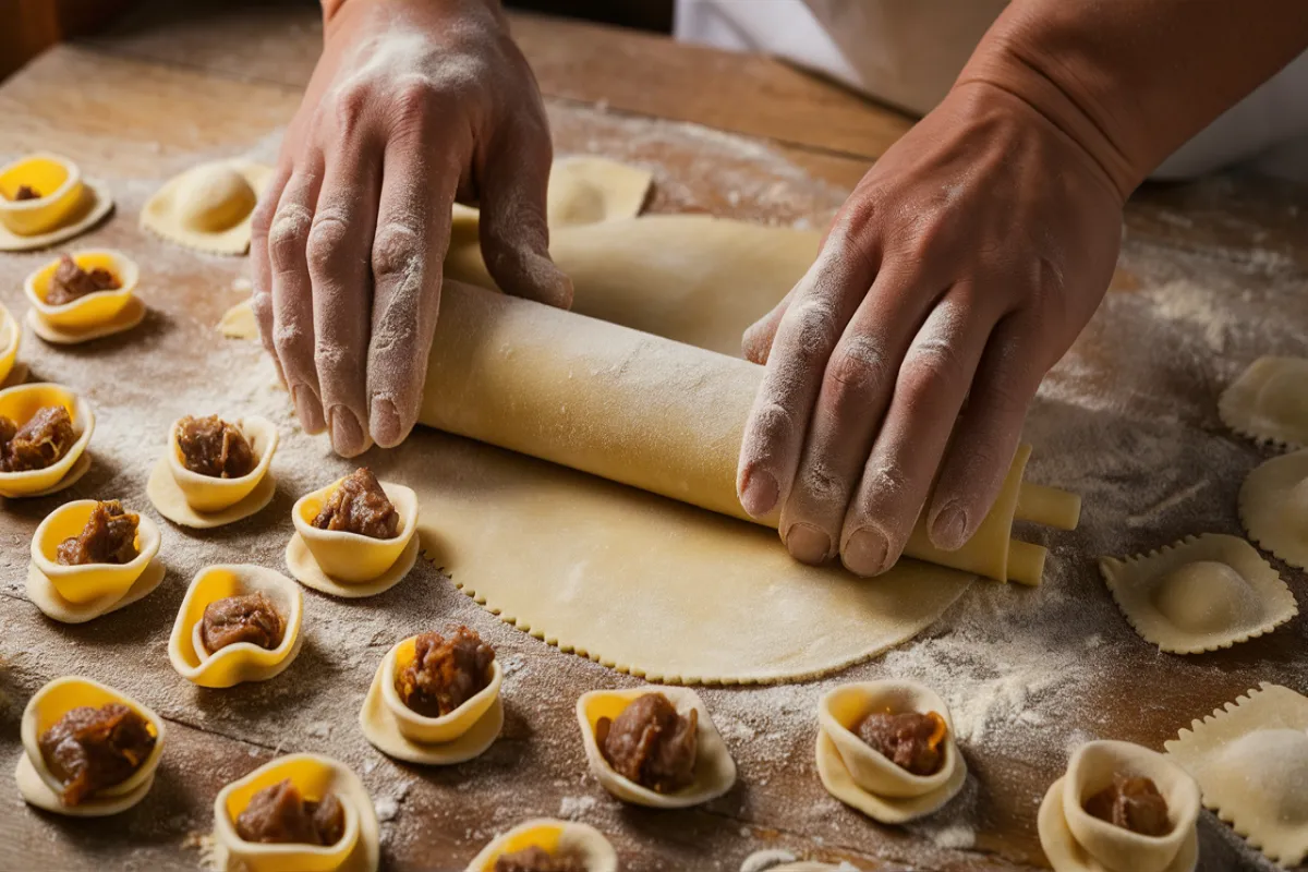 How do Italians eat tortellini?