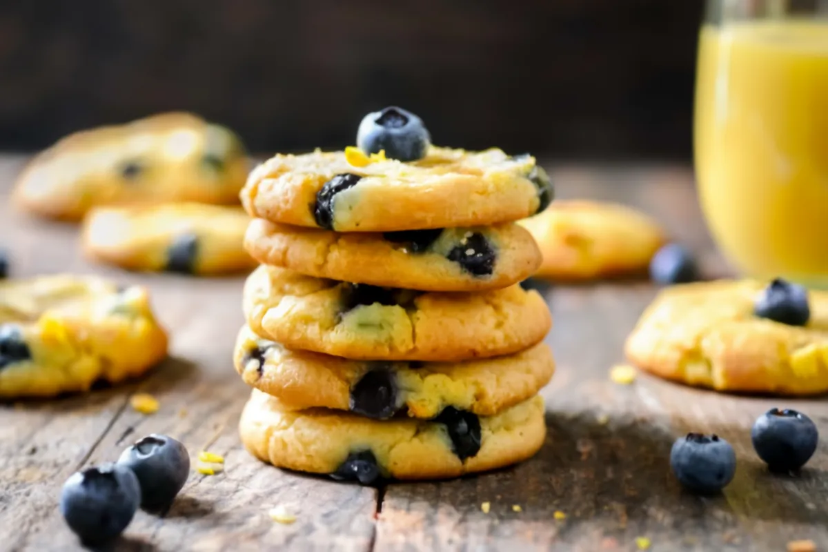 lemon blueberry cookie