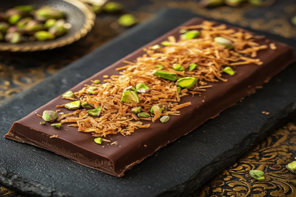 Dubai chocolate bar pistachio